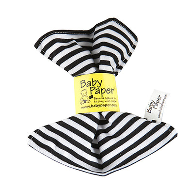 BLACK AND WHITE STRIPE BABY PAPER