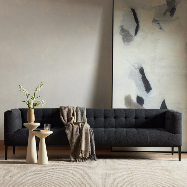 MARLIN SOFA FIQA BOUCLE CHARCOAL 105980016 Four Hands Home