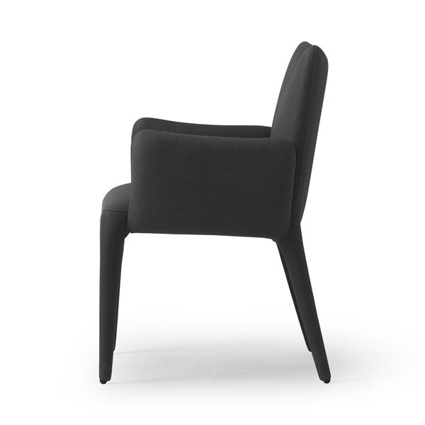 MONZA DINING ARMCHAIRHERITAGE GRAPHITE 23335003 Four Hands Home