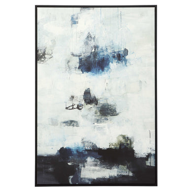 BLACK AND BLUE 41X61