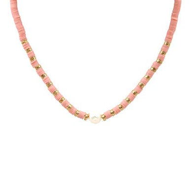 FABIAN PINK NECKLACE