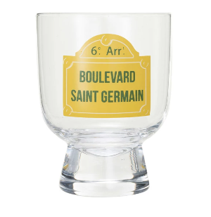 BOULEVARD SAINT GERMAIN FOOTED DRINKING GLASS