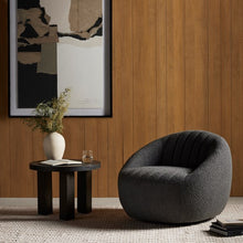 AUDIE SWIVEL CHAIR-KNOLL CHARCOAL