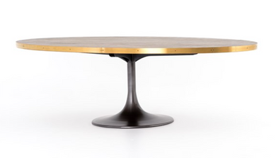 EVANS OVAL DINING TABLE 98