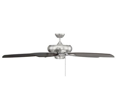 Salon Wind Star 68-inch 5 Blade Brushed Pewter Ceiling Fan