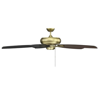 Salon Wind Star 68-inch 5 Blade Estate Brass Ceiling Fan