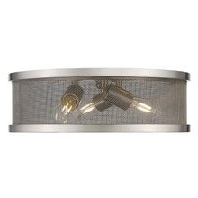 Channing 15" Flush Mount in Pewter