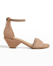 MIRTH SUEDE SANDALS W/ANKLE BAND