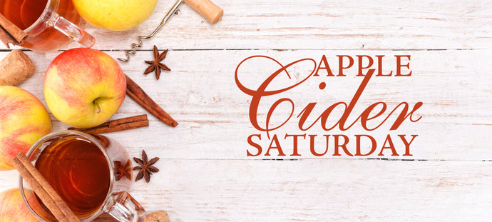 APPLE CIDER SATURDAY