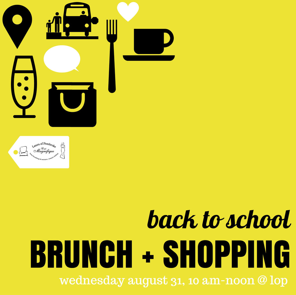 Back to School Brunch + Shopping!