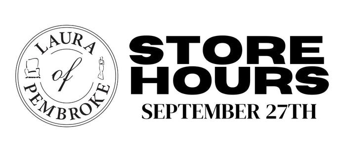 STORE HOURS - SEPTEMBER 27TH