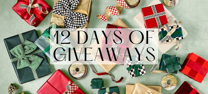 12 DAY OF GIVEAWAYS