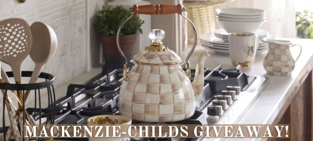 MACKENZIE-CHILDS GIVEAWAY ON INSTAGRAM