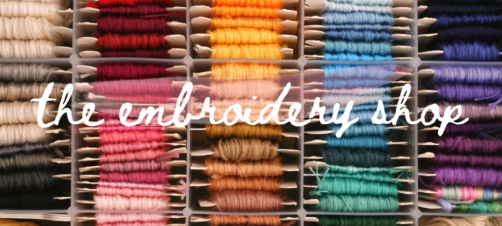 New at LOP: Embroidery!