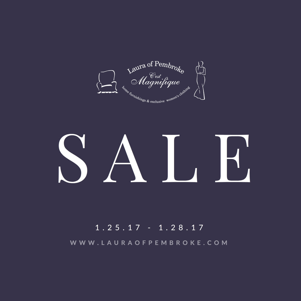 Winter Home + Lighting Sale