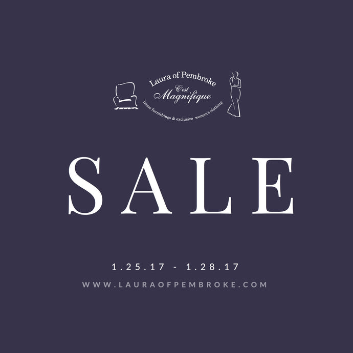 Winter Home + Lighting Sale