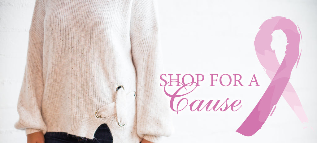 Shop for A Cause | Breast Cancer Awareness Month
