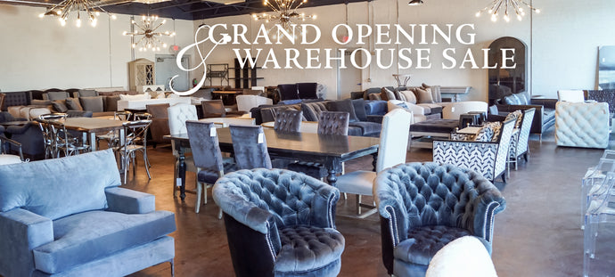 South Showroom Grand Opening and Warehouse Sale!