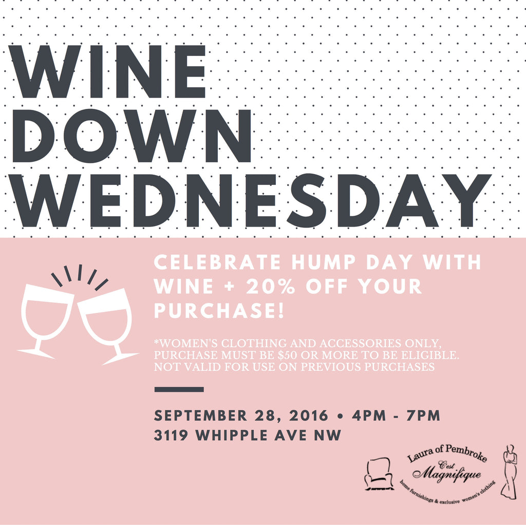 Wine Down Wednesday Event!