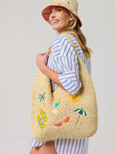 Cabana Natural Slouchy Tote