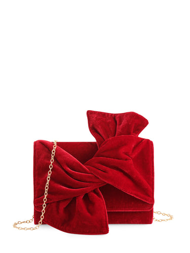 Cora Crimson Clutch