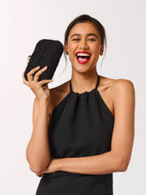 Mabel Black Minaudiere