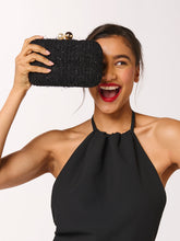 Mabel Black Minaudiere