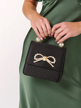 Maude Black Mini Top Handle Bag