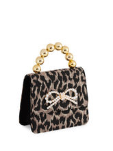 Maude Leopard Mini Top Handle Bag