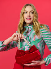 Eloise Crimson Top Handle Bag