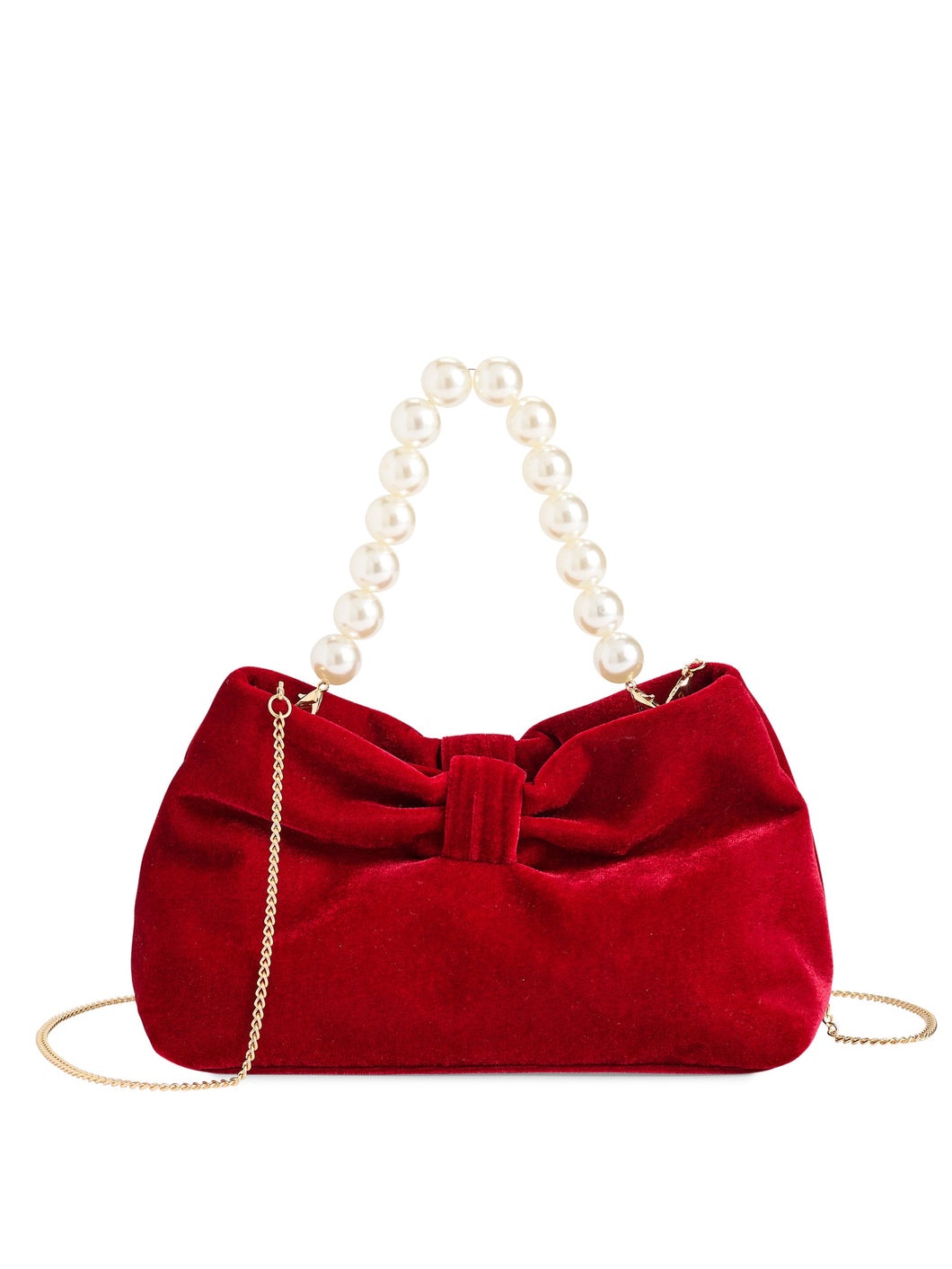 Eloise Crimson Top Handle Bag