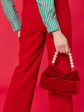 Eloise Crimson Top Handle Bag