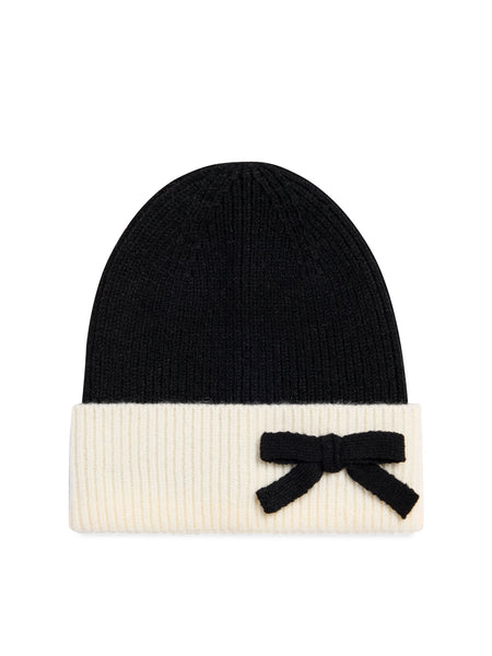 Mia Black Beanie