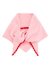 Kendra Triangle Scarf, Blush