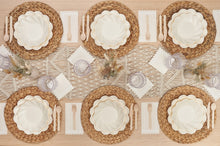 ECO COMPOSTABLE DINNER PLATE CREAM 8PK
