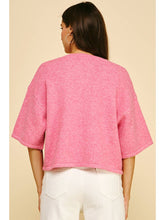 Button Down Short Sleeve Cardigan