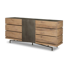 MORRISEY DRESSER- NATURAL OAK SOLID