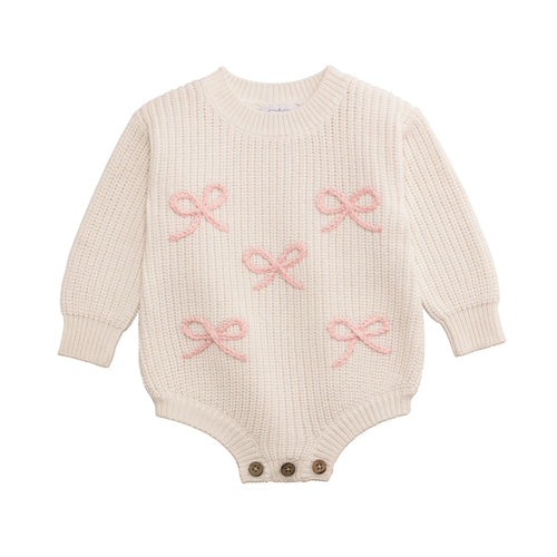 Bow Sweater Bubble 6-9M