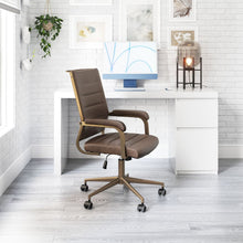 Auction Office Chair-Brown