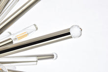 MAXWELL 14 LIGHT POLISHED NICKEL CHANDELIER