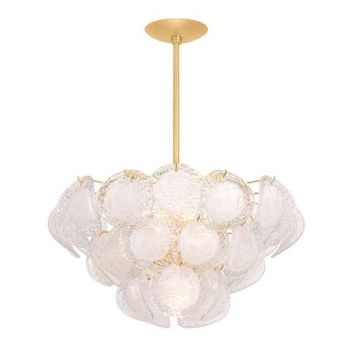 Cedar Hill 5 Light Chandelier, Vintage Gold Leaf