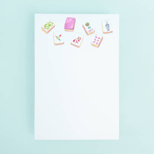 Large Mahjong Tiles Notepad
