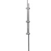 ARC FLOOR LAMP W/ METAL SHADE, POLISHED NICKEL