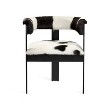 DARCY DINING CHAIR-SPOTTED HIDE