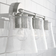 BAKER 3 LIGHT VANITY- BRUSHED NICKEL