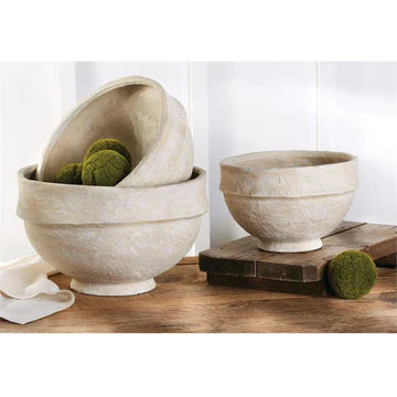PAPER MACHE BOWL NESTED SET