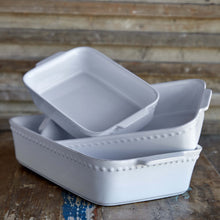 Small Rectangular Baker 11"-Pearl