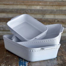 Large Rectangular Baker 15"-Pearl