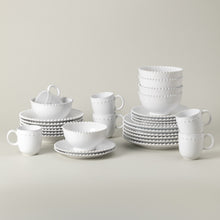 Dinnerware Set with Pasta Plate 30pc-Pearl