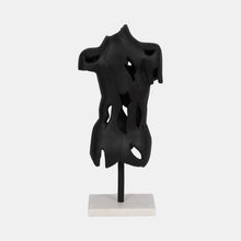 Cracked Bust On Stand Sculpture